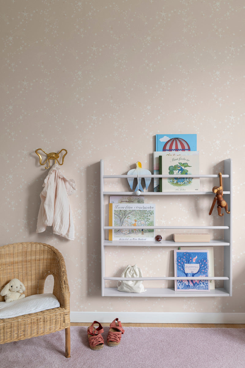 Stjarnhimmel Star Nursery Wallpaper