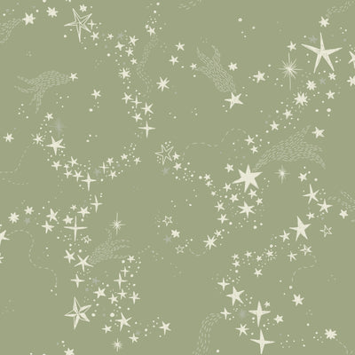 Stjarnhimmel Star Nursery Wallpaper