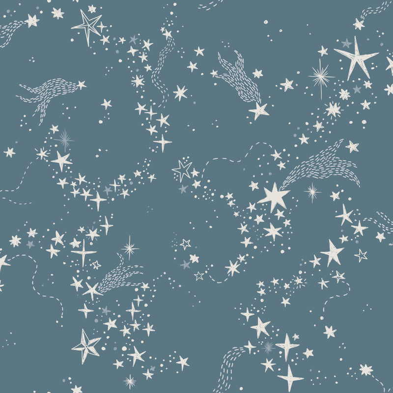 Stjarnhimmel Star Nursery Wallpaper