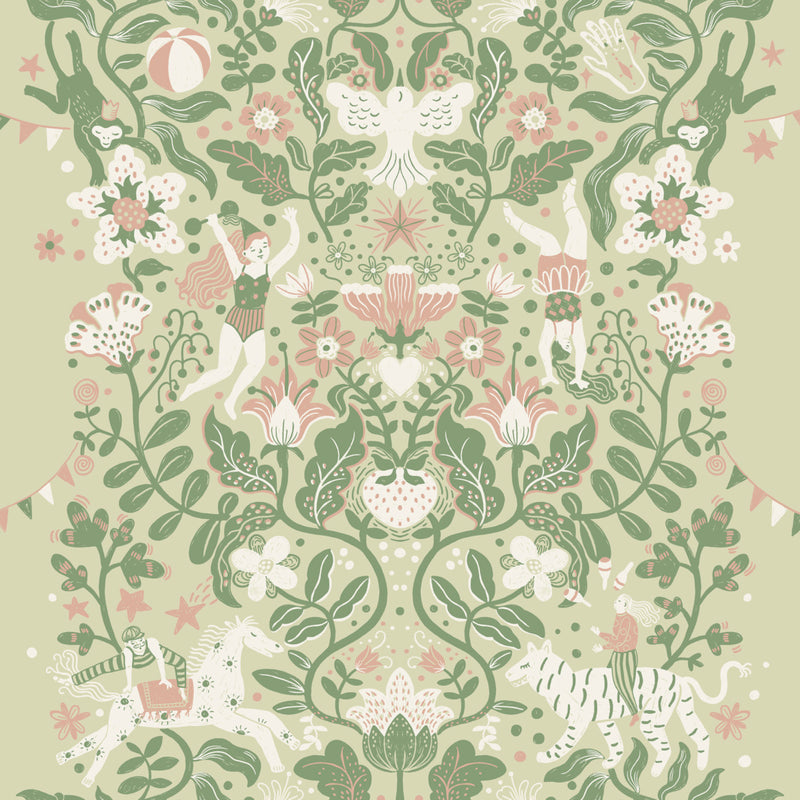 Cirkus Circus Nursery Wallpaper