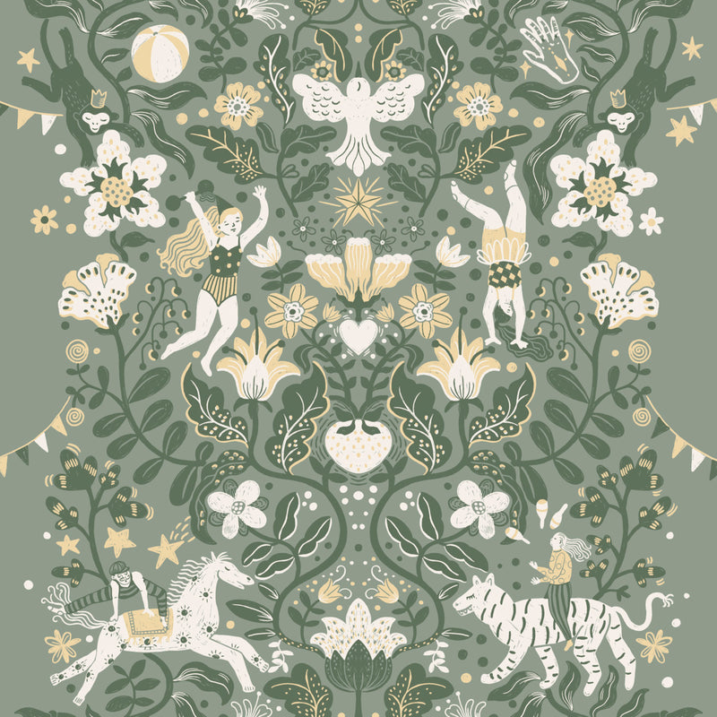 Cirkus Circus Nursery Wallpaper