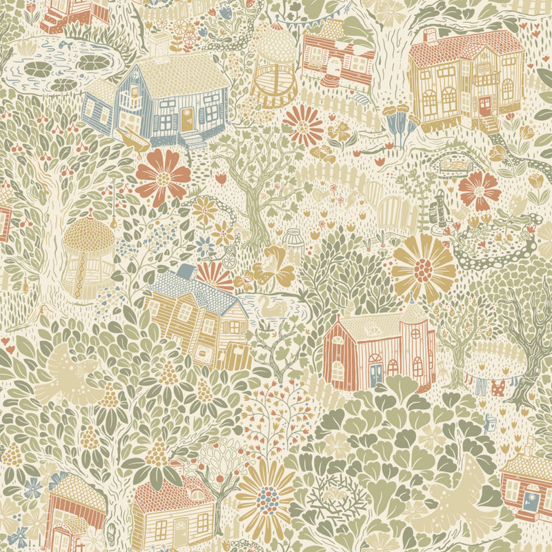 Bygga Bo Nursery Wallpaper