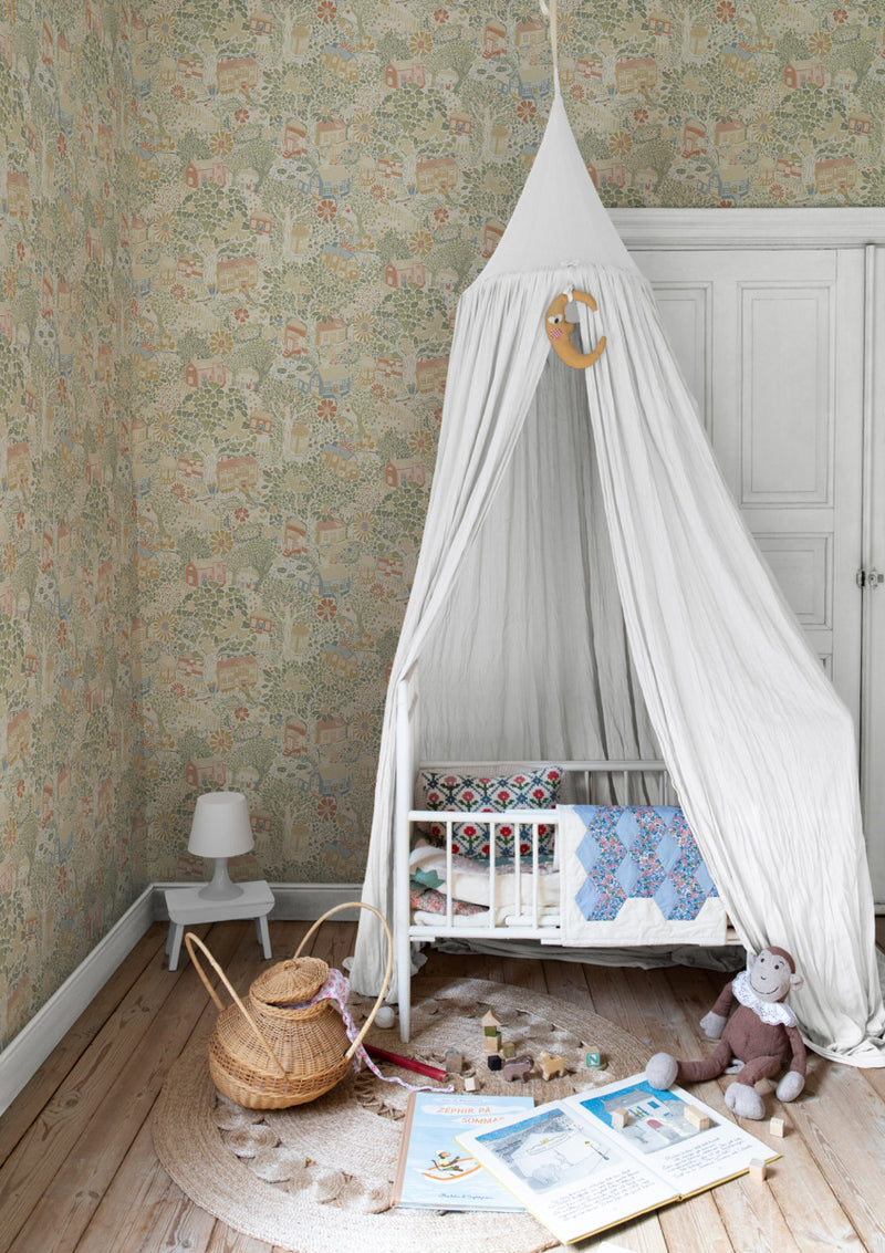 Bygga Bo Nursery Wallpaper