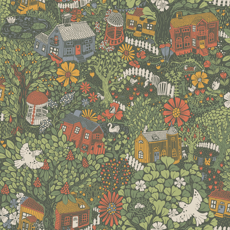 Bygga Bo Nursery Wallpaper