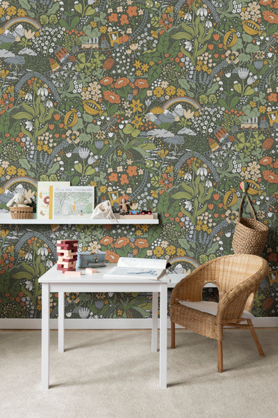 Taget Nursery Scandinavian  Mural