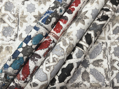 Encaustic Tile Premium Peel and Stick Wallpaper