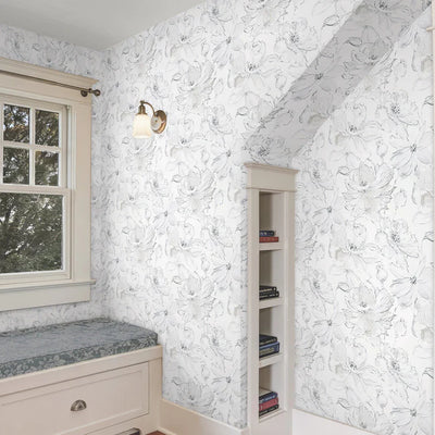 Floral Dreams Peel and Stick Wallpaper
