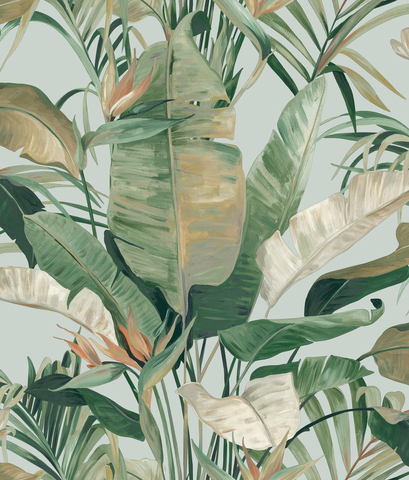 Tropical Cabana Premium Peel and Stick Wallpaper
