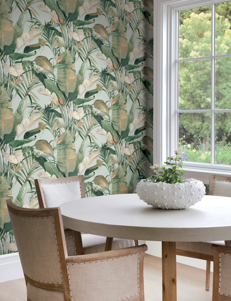Tropical Cabana Premium Peel and Stick Wallpaper