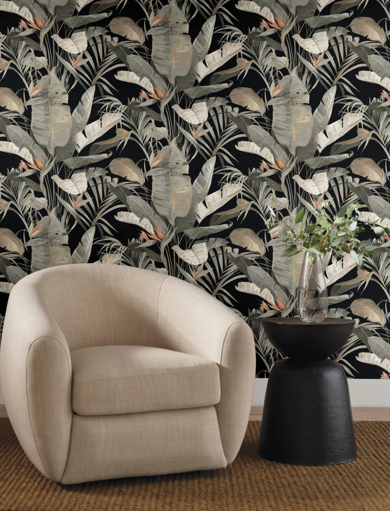 Tropical Cabana Premium Peel and Stick Wallpaper