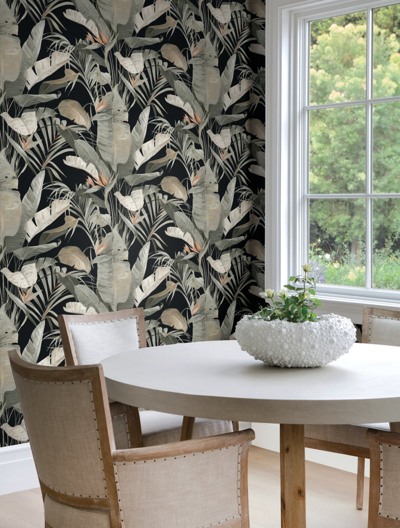 Tropical Cabana Premium Peel and Stick Wallpaper