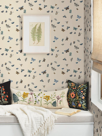 Rifle Butterfly House Wallpaper