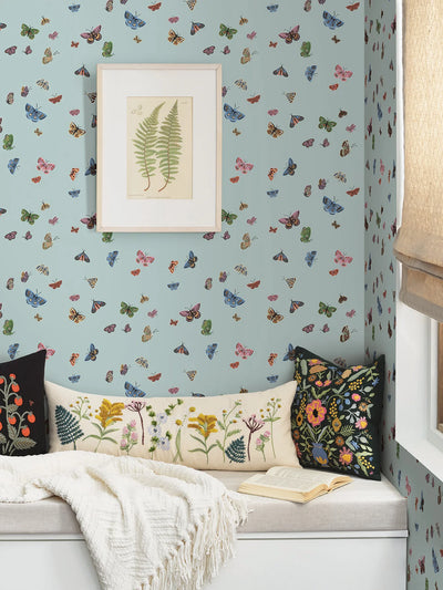 Rifle Butterfly House Wallpaper