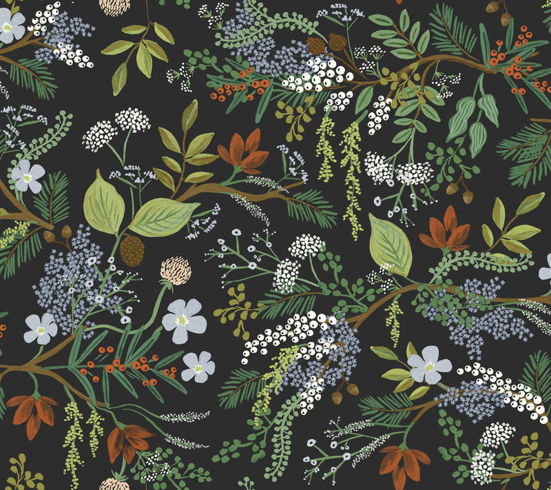 Rifle Paper Co Juniper Forest Wallpaper