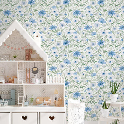 Clara Jean Flower Market Peel and Stick Wallpaper