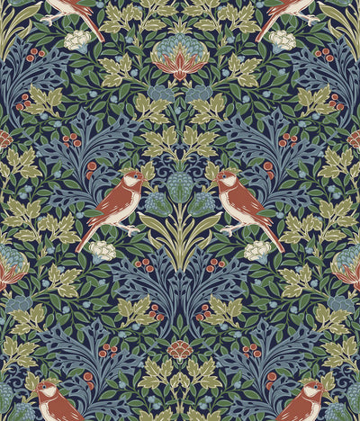 Garden Aviary Peel and Stick Wallpaper