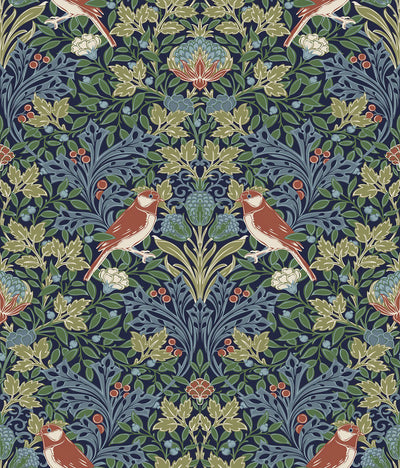 Garden Aviary Peel and Stick Wallpaper