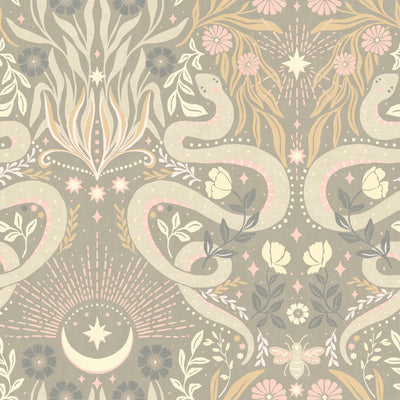 Mystic Serpent Peel and Stick Wallpaper
