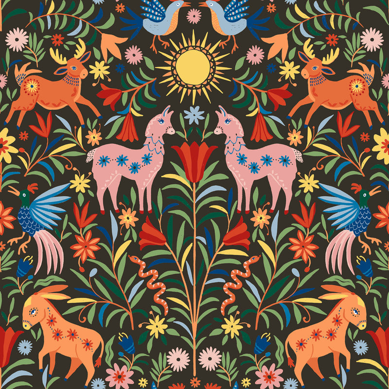 Whimsical Creatures Peel and Stick Wallpaper