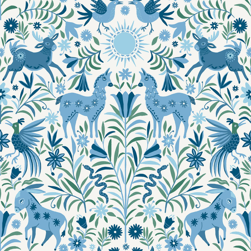 Whimsical Creatures Peel and Stick Wallpaper