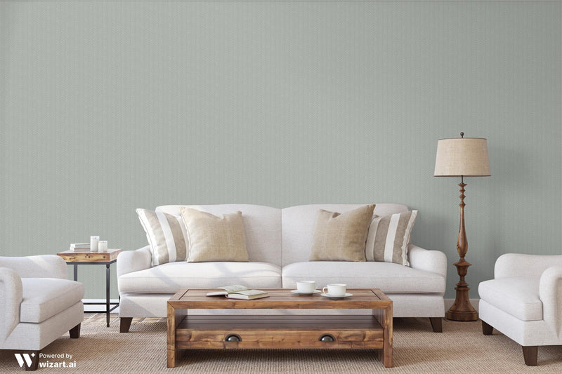 Magnolia Pick-up sticks Black and White Chevron Wallpaper