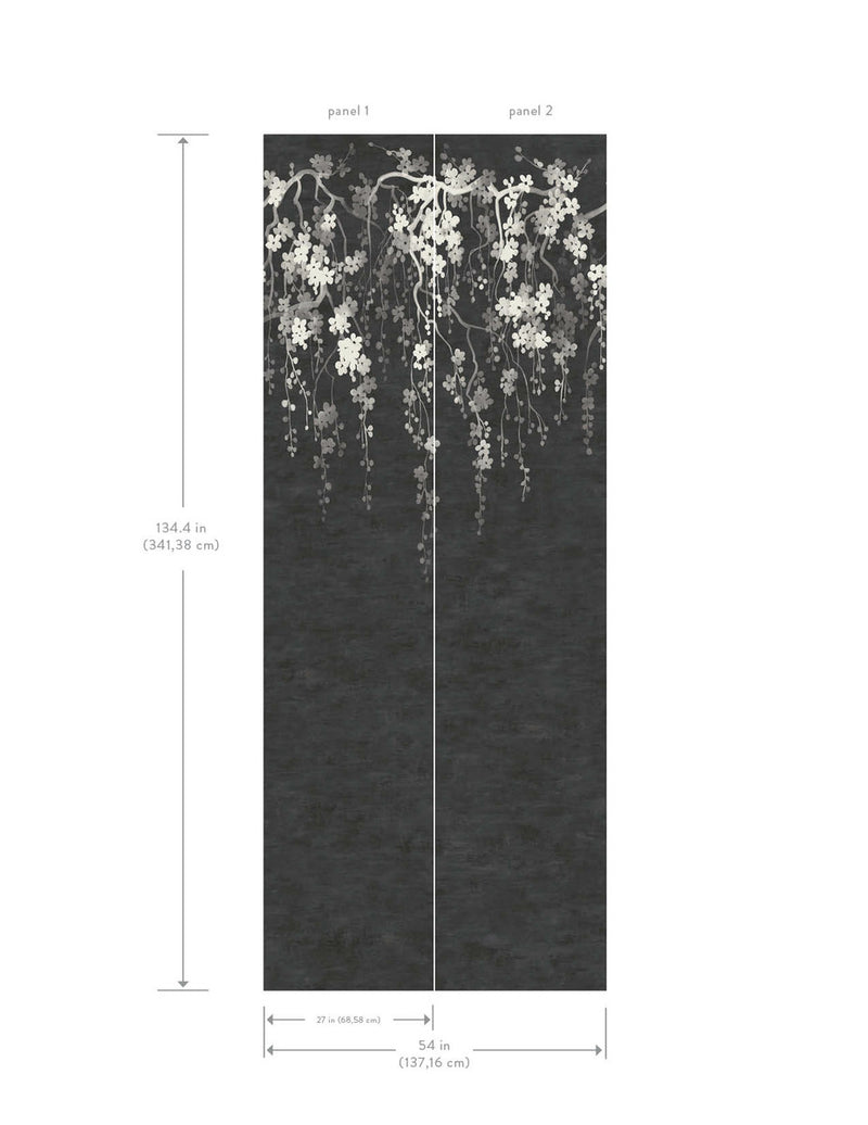 York Sakura Blooms Wall Mural