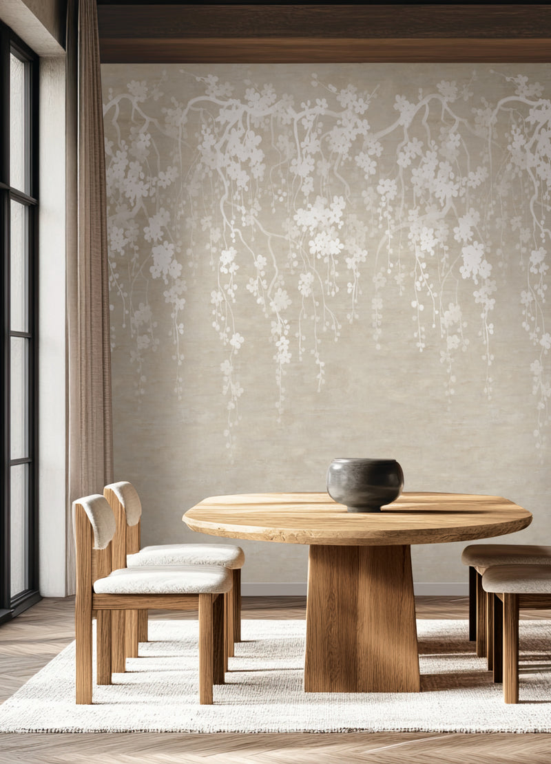 York Sakura Blooms Wall Mural