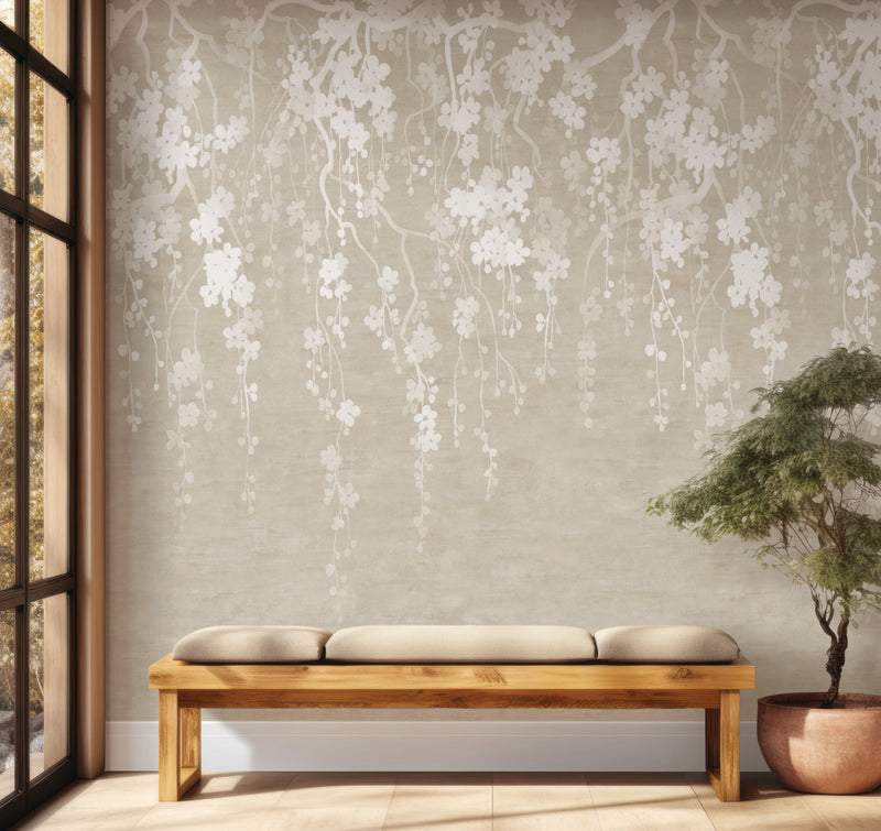 York Sakura Blooms Wall Mural