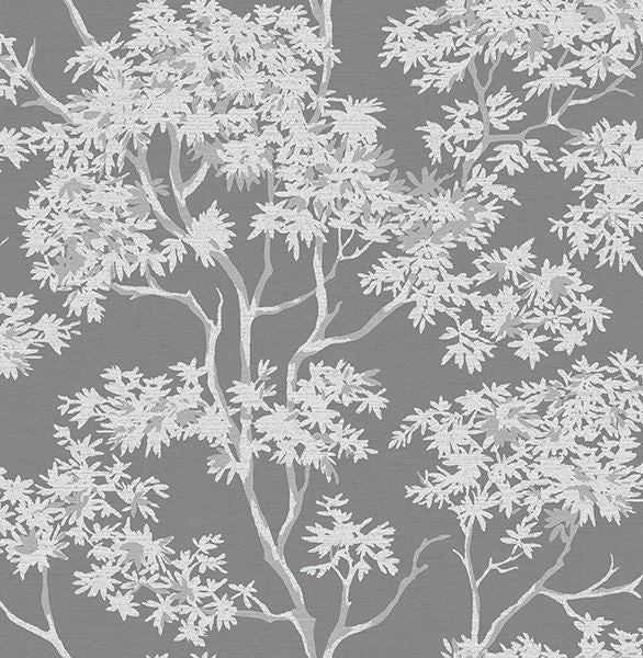 Jade Collection Paix Charcoal Trees Wallpaper