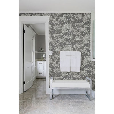 Jade Collection Paix Charcoal Trees Wallpaper