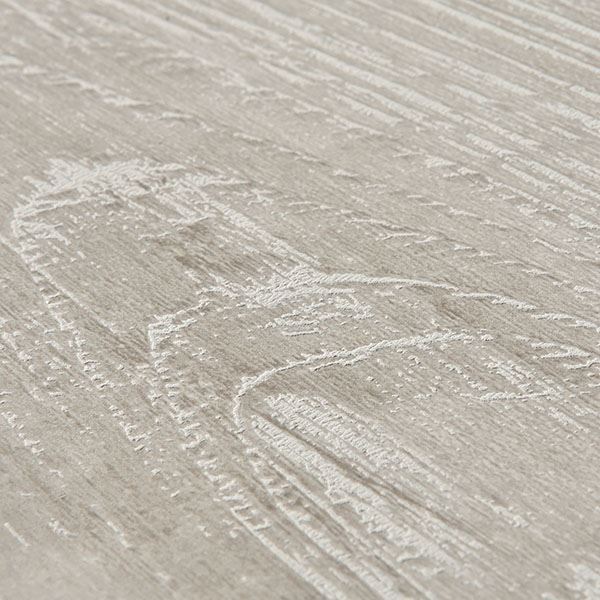 Textured Gray Wood Plank Peel and Stick Wallpaper