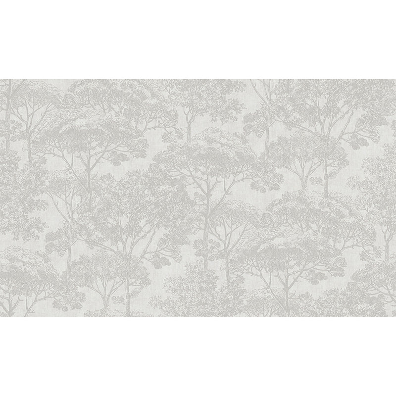 Jade Collection Teatro White Trees Wallpaper