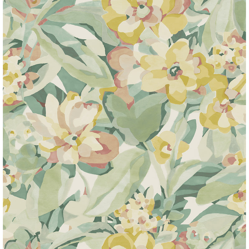 Belles Fleurs Peel and Stick Wallpaper