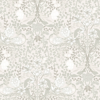 Froso Garden Damask Wallpaper