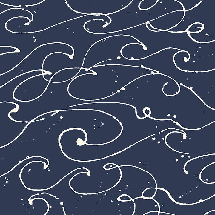 Brewster Kuroshio Ocean Wave Wallpaper