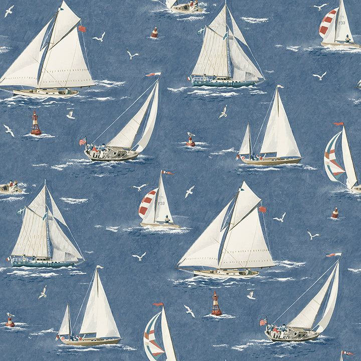 Leeward Sailboat Wallpaper
