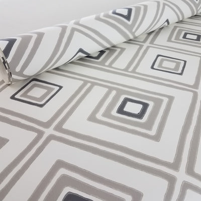 York Aztec Pattern Play Paradox Geometric Cream Taupe