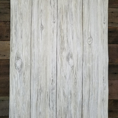 Gray Distressed Shiplap Rustic Wood Peel and Stick Wallpaper