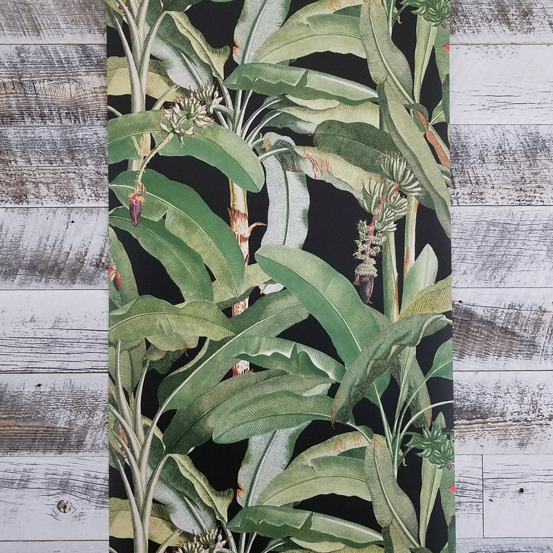 Tropical Banana Leaf Wallpaper