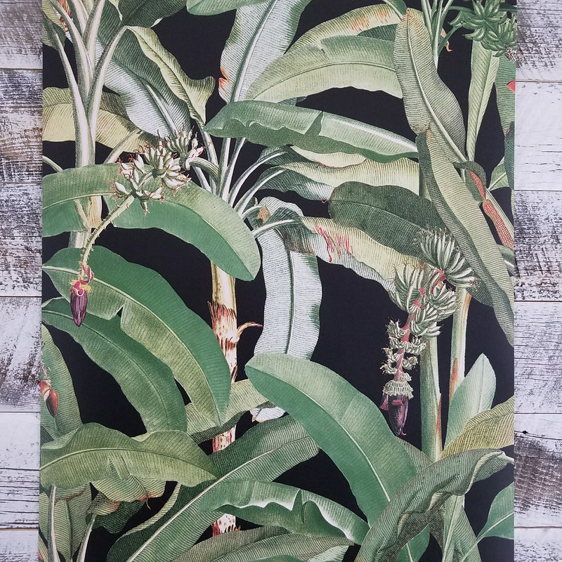 Tropical Banana Leaf Wallpaper