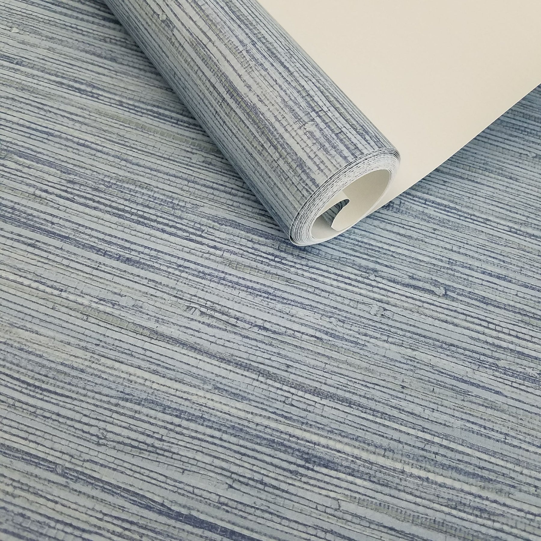 AStreet Prints Darlana Grasscloth Wallpaper  Blue 296487410  RONA