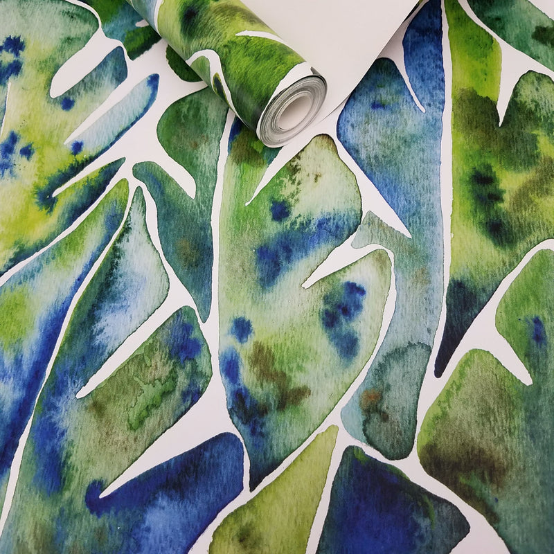 Cat Coquillette Philodendron Peel and Stick Wallpaper
