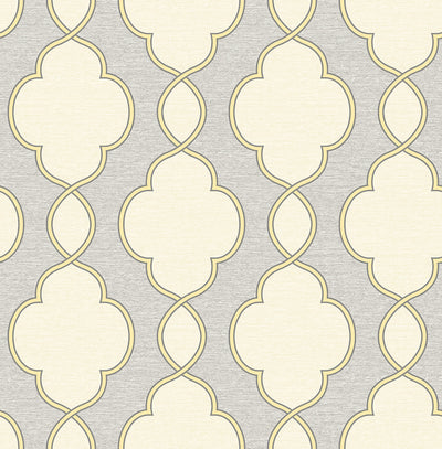 yellow gray geometric wallpaper 2625-21820