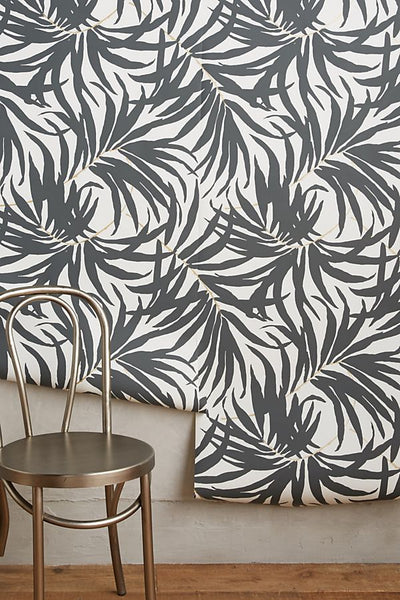 York Bali Leaves Ashford Tropics Wallpaper