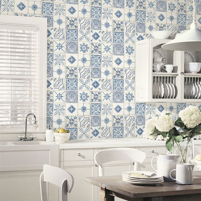 Morrocan Ceramic Tiles Wallpaper