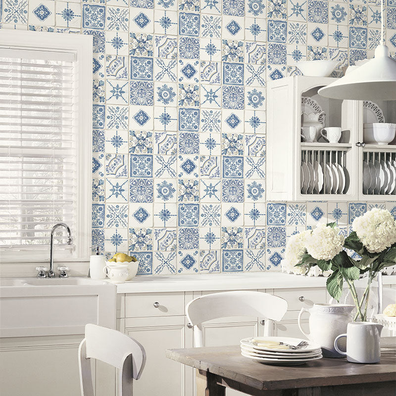 Morrocan Ceramic Tiles Wallpaper