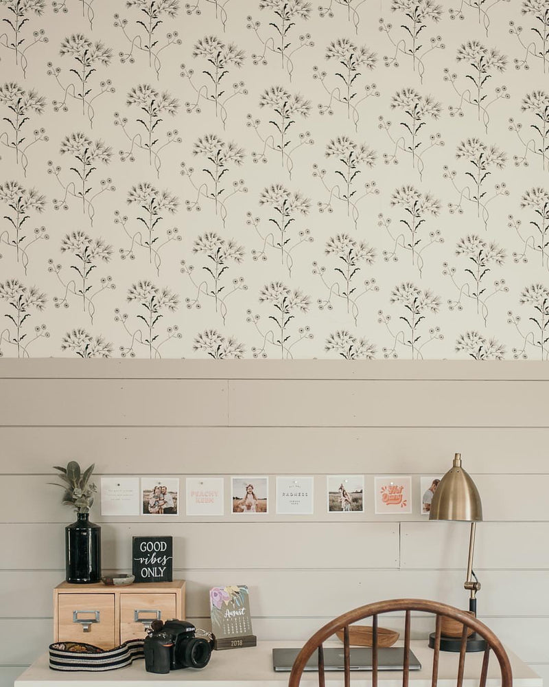 YORK WALLCOVERINGS RoomMates Magnolia Home SelfAdhesive Wallpaper  Olive  Branch  198in x 205in  Green RN0006RL  RONA