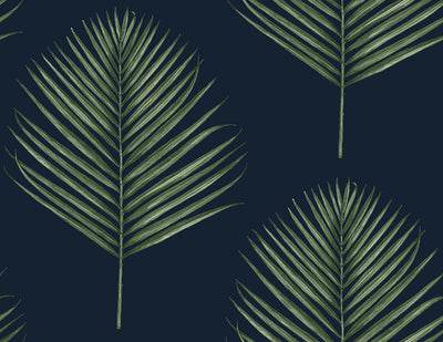 NextWall Luxe Haven Maui Palm Leaf Wallpaper LN20022