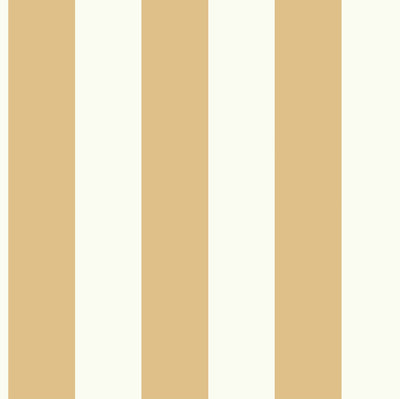 Jade Collection Yellow Awning Stripe Wallpaper