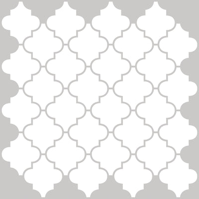 Quatrefoil Farmhouse Peel and Stick Backsplash Tile